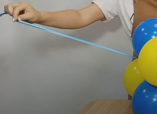 Как сделать гирлянду из воздушных шаров своими руками